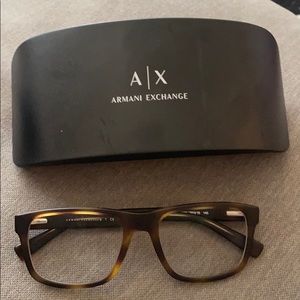 Armani Exchange glasses in tortoise